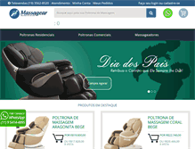 Tablet Screenshot of massagear.com.br